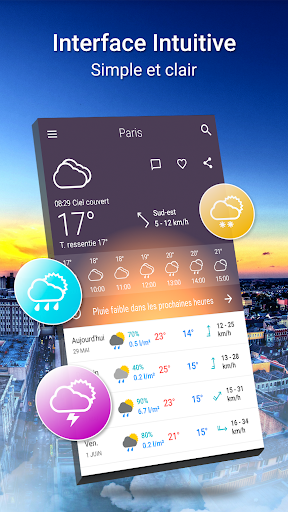 Interface intuitive, claire et simple